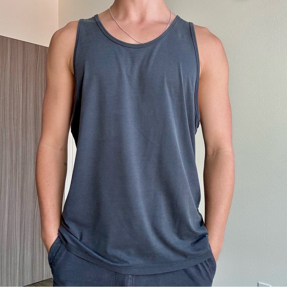 Lululemon Men's Black Tank Top